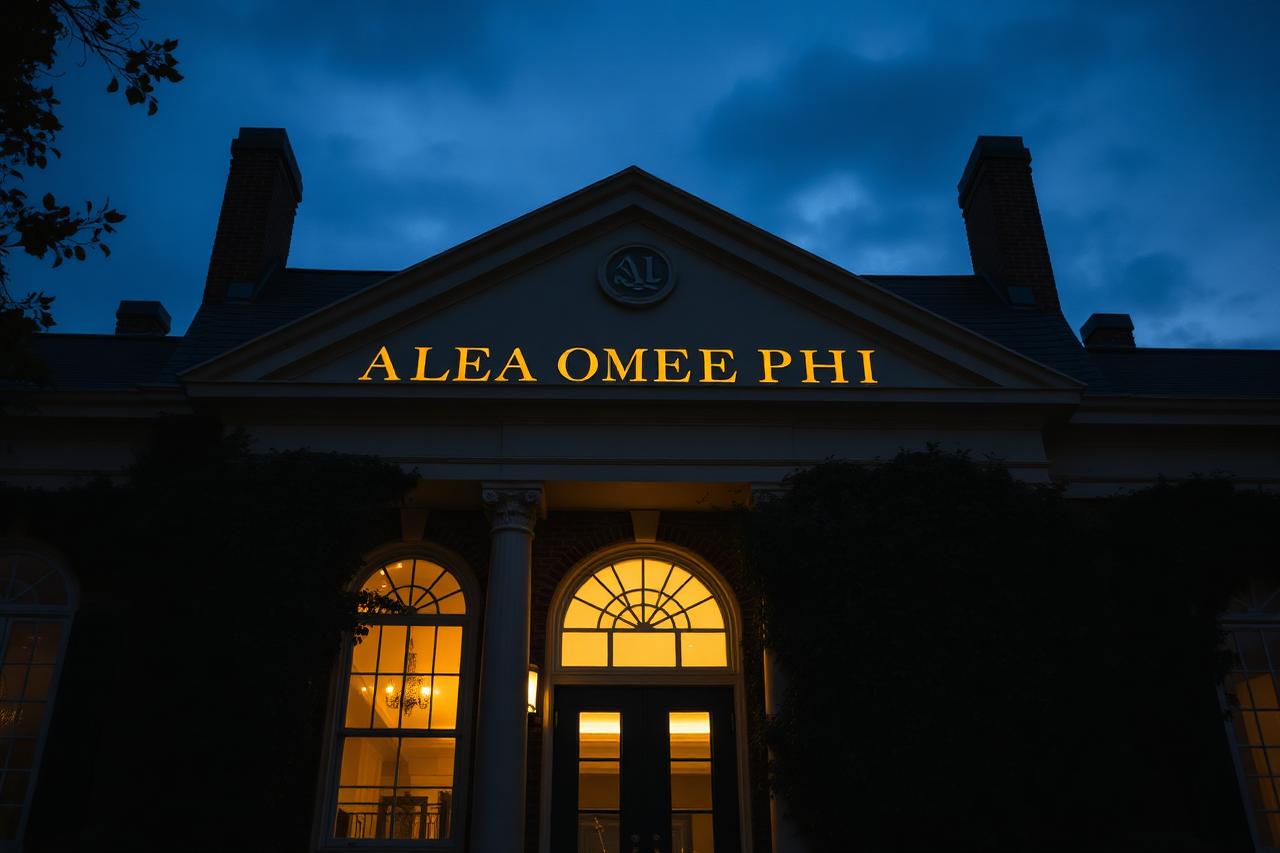Casa da fraternidade Alpha Omega Phi